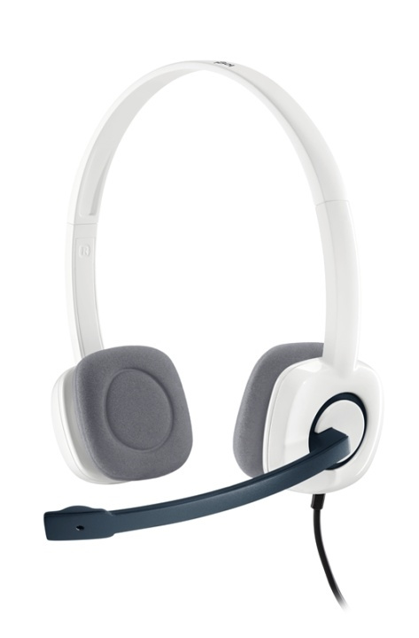 Logitech H150 Headset Huvudband Vit i gruppen DATORER & KRINGUTRUSTNING / Gaming / Headset hos TP E-commerce Nordic AB (A14870)