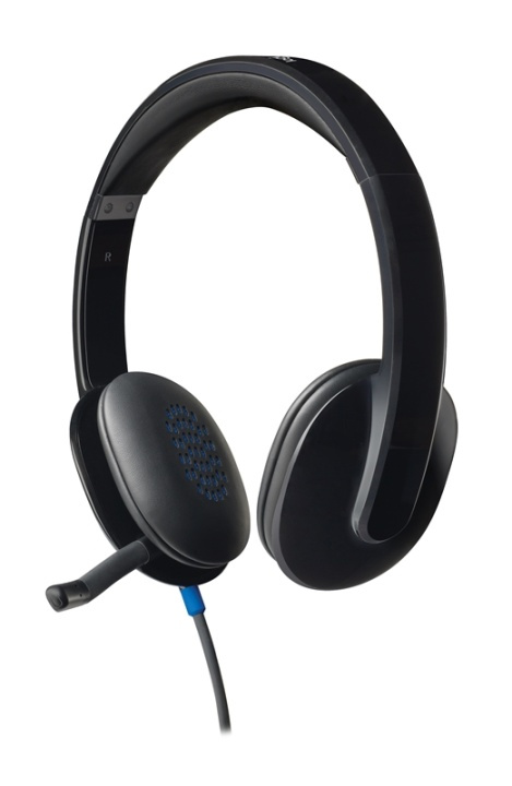 Logitech H540 Headset Huvudband USB Type-A Svart i gruppen DATORER & KRINGUTRUSTNING / Datortillbehör / Headset hos TP E-commerce Nordic AB (A14873)