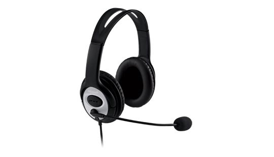 Microsoft LifeChat LX-3000 Headset Huvudband Svart i gruppen DATORER & KRINGUTRUSTNING / Datortillbehör / Headset hos TP E-commerce Nordic AB (A14881)