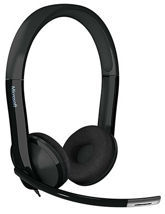 Microsoft LifeChat LX-6000 for Business Headset Huvudband Svart i gruppen DATORER & KRINGUTRUSTNING / Gaming / Headset hos TP E-commerce Nordic AB (A14882)