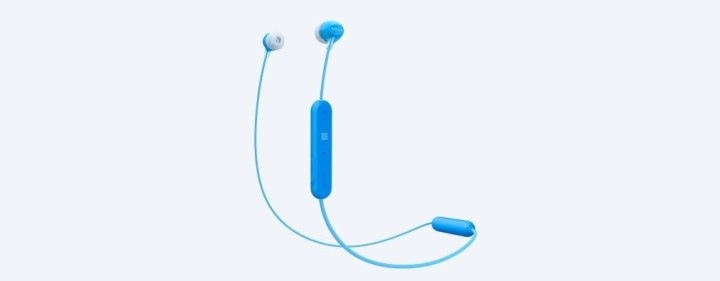 Sony WI-C300 Headset I öra Micro-USB Bluetooth Blå i gruppen HEMELEKTRONIK / Ljud & Bild / Hörlurar & Tillbehör / Hörlurar hos TP E-commerce Nordic AB (A14901)