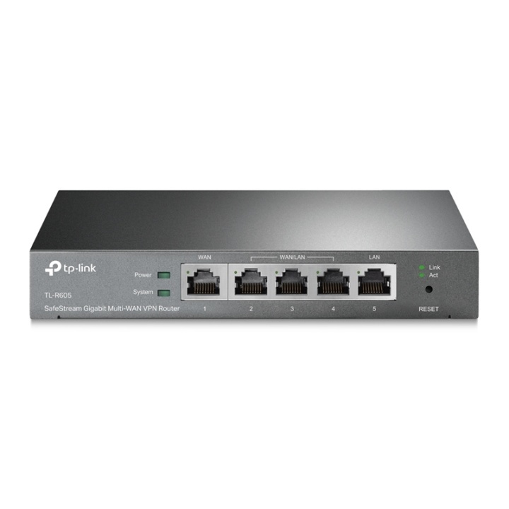 TP-LINK TL-R605 kabelansluten router 10 Gigabit Ethernet, 100 Gigabit Ethernet S i gruppen DATORER & KRINGUTRUSTNING / Nätverk / Routrar / 450-5400 Mbit/s hos TP E-commerce Nordic AB (A14985)