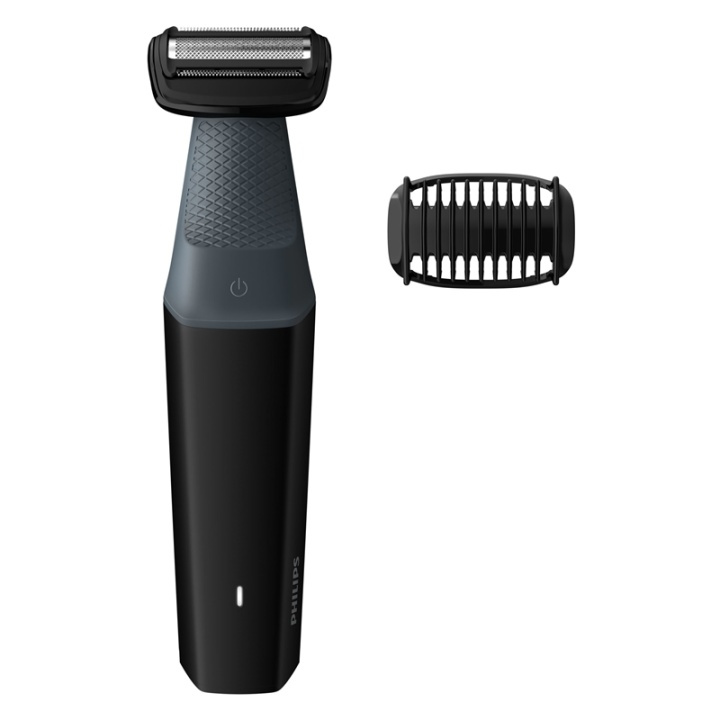 Philips BODYGROOM Series 3000 Hudvänlig rakapparat för duschen för trimning av k i gruppen SKÖNHET & HÄLSA / Hår & Styling / Rakning & Trimning / Rakapparater hos TP E-commerce Nordic AB (A14996)