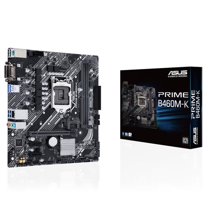 ASUS PRIME B460M-K Intel B460 micro ATX i gruppen DATORER & KRINGUTRUSTNING / Datorkomponenter / Moderkort hos TP E-commerce Nordic AB (A15142)