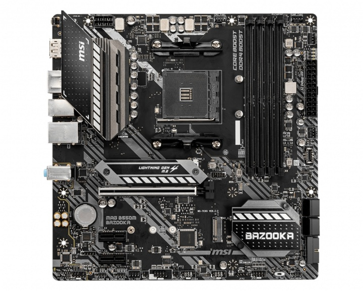 MSI MAG B550M Bazooka AMD B550 Uttag AM4 micro ATX i gruppen DATORER & KRINGUTRUSTNING / Datorkomponenter / Moderkort hos TP E-commerce Nordic AB (A15184)