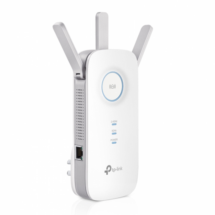 TP-LINK RE450 Nätverksrepeater Vit 10, 100, 1000 Mbit/s i gruppen DATORER & KRINGUTRUSTNING / Nätverk / WiFi Extenders hos TP E-commerce Nordic AB (A15213)