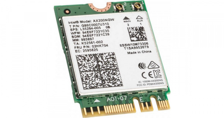 Intel AX200.NGWG nätverkskort 2400 Mbit/s i gruppen DATORER & KRINGUTRUSTNING / Nätverk / Nätverkskort / PCI Express hos TP E-commerce Nordic AB (A15240)