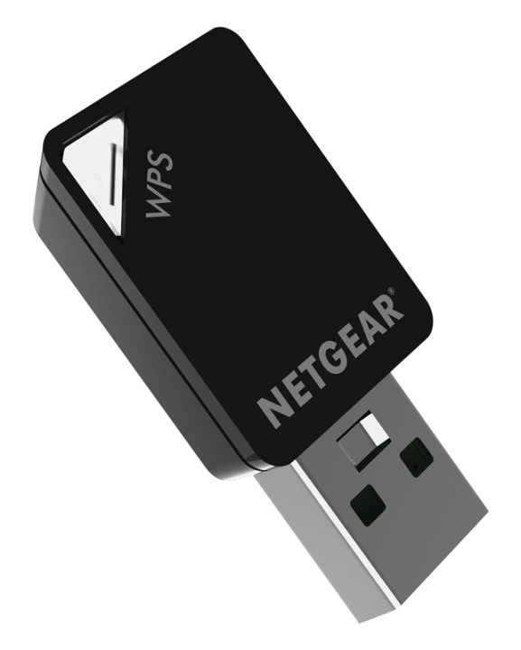 Netgear A6100 WLAN 433 Mbit/s i gruppen DATORER & KRINGUTRUSTNING / Nätverk / Nätverkskort / USB hos TP E-commerce Nordic AB (A15245)