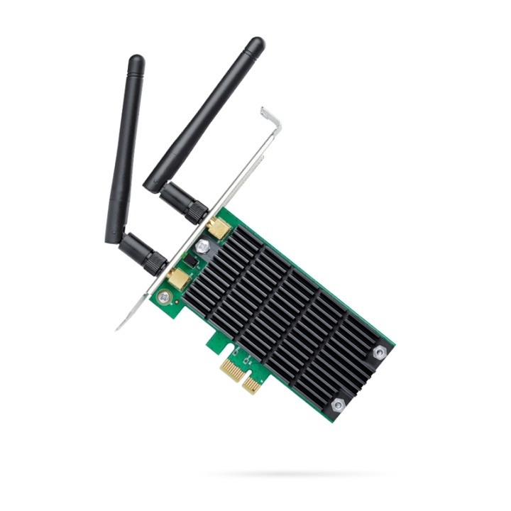 TP-LINK Archer T4E Intern WLAN 867 Mbit/s i gruppen DATORER & KRINGUTRUSTNING / Nätverk / Nätverkskort / PCI Express Trådlösa hos TP E-commerce Nordic AB (A15248)