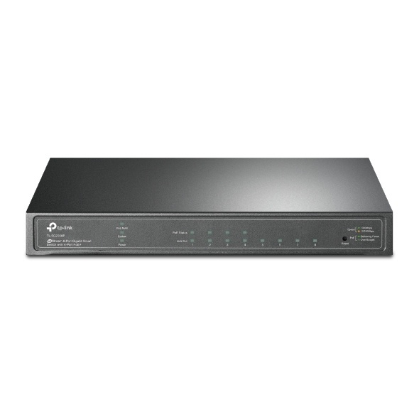 TP-LINK TL-SG2008P nätverksswitchar hanterad Gigabit Ethernet (10/100/1000) Strö i gruppen DATORER & KRINGUTRUSTNING / Nätverk / Switchar hos TP E-commerce Nordic AB (A15280)