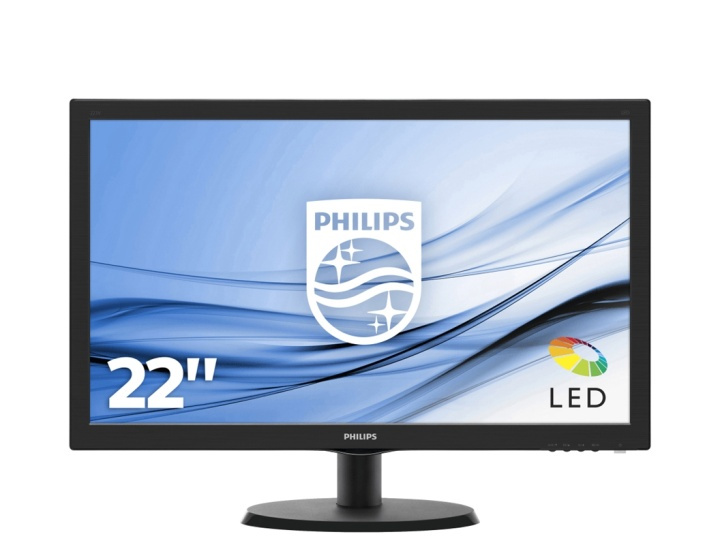 Philips V Line LCD-skärm med SmartControl Lite 223V5LSB2/10 i gruppen DATORER & KRINGUTRUSTNING / Datorskärmar & Tillbehör / Datorskärmar hos TP E-commerce Nordic AB (A15333)