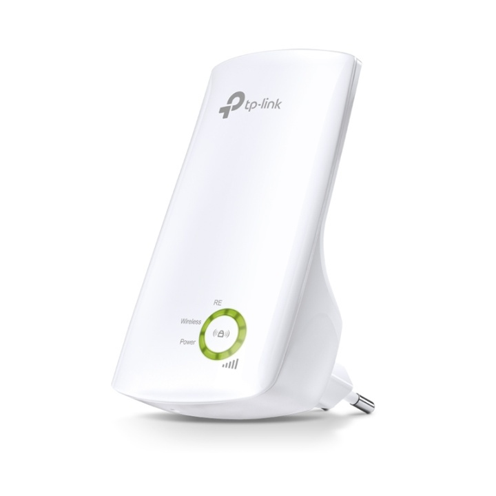 TP-LINK TL-WA854RE PowerLine-nätverksadapter 300 Mbit/s Wi-Fi Vit 1 styck i gruppen DATORER & KRINGUTRUSTNING / Nätverk / Homeplug/Powerline hos TP E-commerce Nordic AB (A15349)