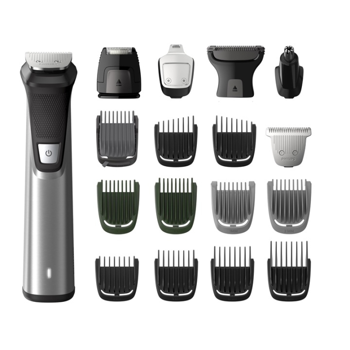Philips MULTIGROOM Series 7000 18 verktyg, 18-i-1, ansikte, hår och kropp i gruppen SKÖNHET & HÄLSA / Hår & Styling / Rakning & Trimning / Hårtrimmers hos TP E-commerce Nordic AB (A15430)