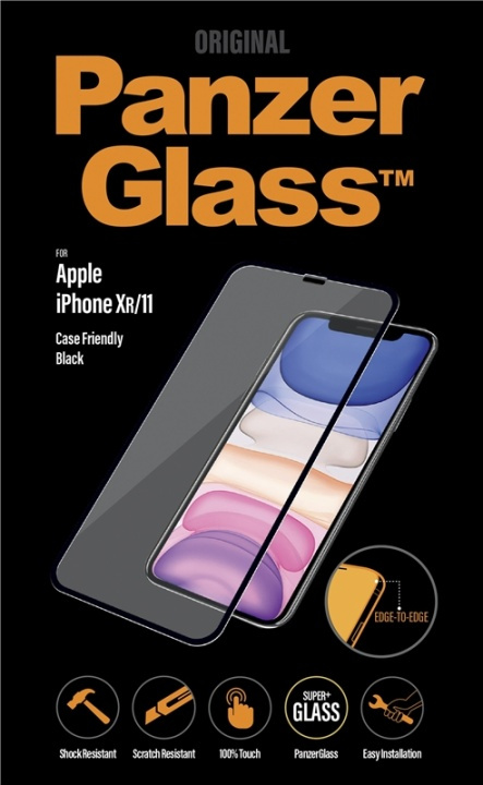 PanzerGlass 2665 Skärmskydd iPhone XR/11 i gruppen SMARTPHONE & SURFPLATTOR / Mobilskydd / Apple / iPhone 11 / Skärmskydd hos TP E-commerce Nordic AB (A15458)