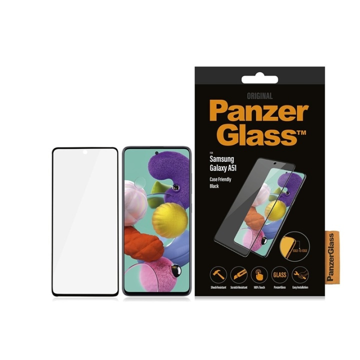 PanzerGlass 7216 Genomskinligt skärmskydd för Galaxy A51 1 styck i gruppen SMARTPHONE & SURFPLATTOR / Mobilskydd / Samsung hos TP E-commerce Nordic AB (A15460)