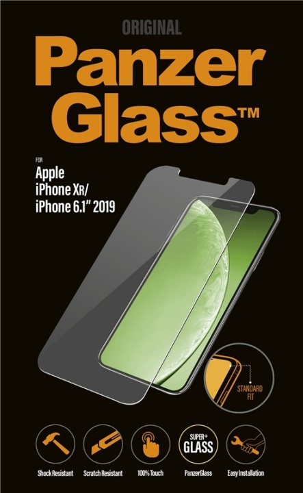 PanzerGlass 2662 Skärmskydd iPhone XR/11 i gruppen SMARTPHONE & SURFPLATTOR / Mobilskydd / Apple / iPhone XR / Skärmskydd hos TP E-commerce Nordic AB (A15476)