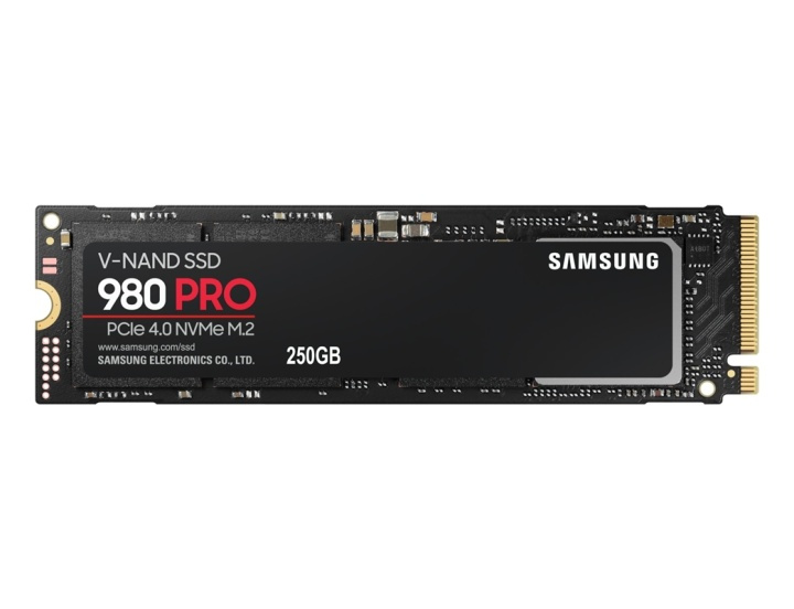 Samsung 980 PRO M.2 250 GB PCI Express 4.0 V-NAND MLC NVMe i gruppen DATORER & KRINGUTRUSTNING / Datorkomponenter / Hårddiskar / SSD hos TP E-commerce Nordic AB (A15538)