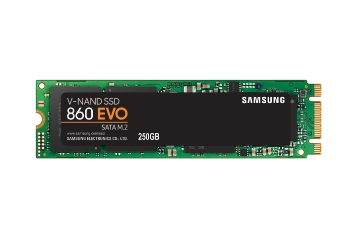 Samsung 860 EVO M.2 250 GB Serial ATA III V-NAND MLC i gruppen DATORER & KRINGUTRUSTNING / Datorkomponenter / Hårddiskar / SSD hos TP E-commerce Nordic AB (A15541)