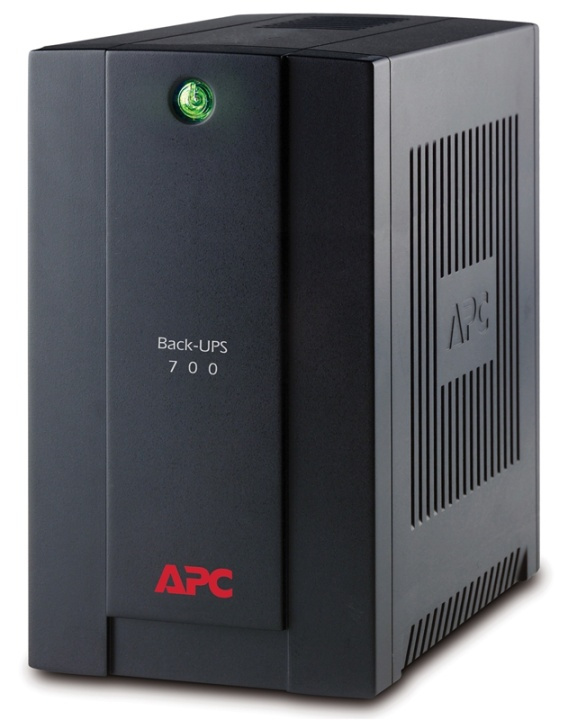 APC Back-UPS Linjeinteraktiv 700 VA 390 W 4 AC-utgångar i gruppen DATORER & KRINGUTRUSTNING / UPS Avbrottsfri Kraft hos TP E-commerce Nordic AB (A15573)