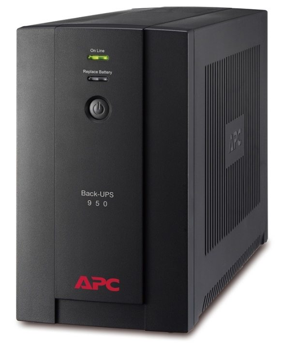 APC Back-UPS Linjeinteraktiv 950 VA 480 W 6 AC-utgångar i gruppen DATORER & KRINGUTRUSTNING / UPS Avbrottsfri Kraft hos TP E-commerce Nordic AB (A15574)