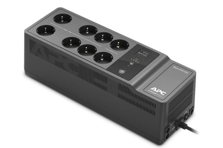 APC Back-UPS 650VA 230V 1 USB charging port - (Offline-) USV Vänteläge (offline) i gruppen DATORER & KRINGUTRUSTNING / UPS Avbrottsfri Kraft hos TP E-commerce Nordic AB (A15575)