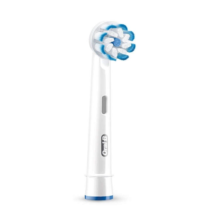 Oral-B Sensitive Clean 5 styck Vit i gruppen SKÖNHET & HÄLSA / Munvård / Borsthuvuden & Tillbehör hos TP E-commerce Nordic AB (A15606)