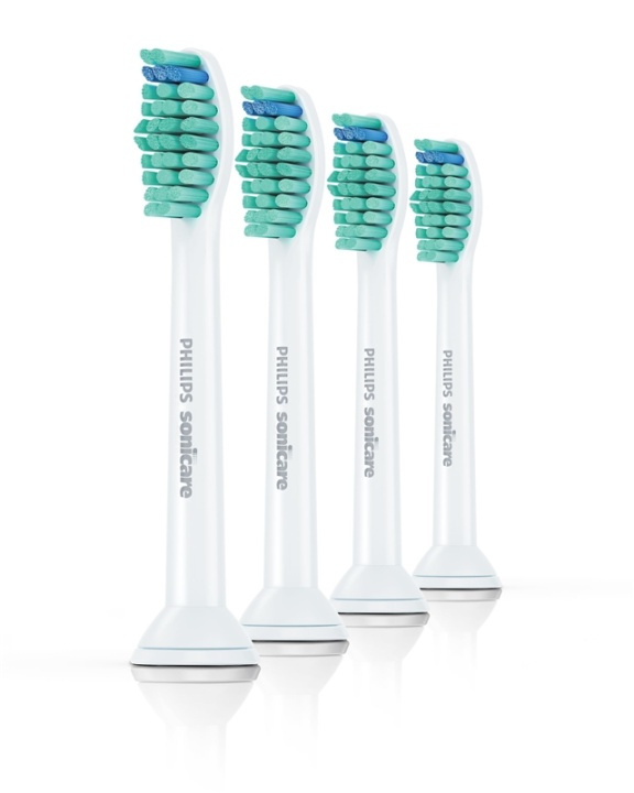 Philips Sonicare ProResults HX6014/07 tandborsthuvuden 4 styck Vit i gruppen SKÖNHET & HÄLSA / Munvård / Borsthuvuden & Tillbehör hos TP E-commerce Nordic AB (A15609)