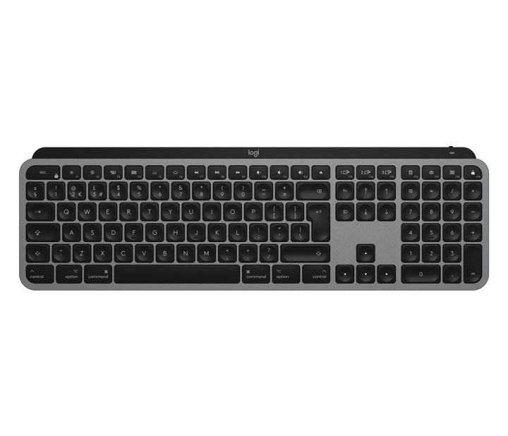 Logitech MX Keys tangentbord Trådlös RF + Bluetooth QWERTY Nordiska språk Gjuten i gruppen DATORER & KRINGUTRUSTNING / Möss & Tangentbord / Tangentbord / Trådlösa hos TP E-commerce Nordic AB (A15636)