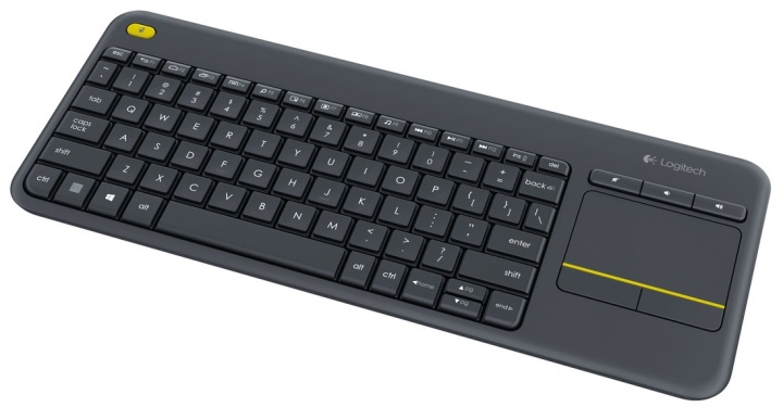 Logitech K400 Plus tangentbord RF Trådlös QWERTY Nordiska språk Svart i gruppen DATORER & KRINGUTRUSTNING / Möss & Tangentbord / Tangentbord / Trådlösa hos TP E-commerce Nordic AB (A15642)