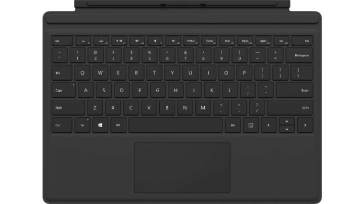 Microsoft Surface Pro Type Cover Svart Microsoft Cover port Nordiska språk i gruppen SMARTPHONE & SURFPLATTOR / Surfplattor skydd / Microsoft-surfplattor hos TP E-commerce Nordic AB (A15659)
