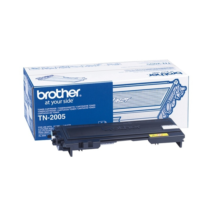 Brother TN-2005 Toner Cartridge Tonerkassett Original Svart i gruppen DATORER & KRINGUTRUSTNING / Skrivare & Tillbehör / Bläck & Toner / Toner / Brother hos TP E-commerce Nordic AB (A15683)