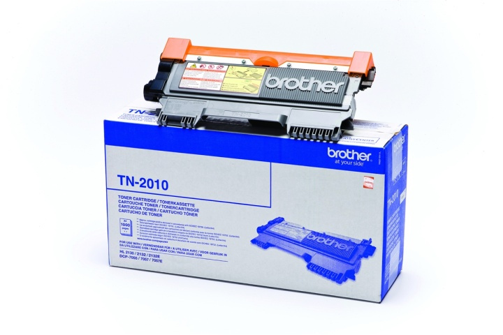 Brother TN-2010 Tonerkassett 1 styck Original Svart i gruppen DATORER & KRINGUTRUSTNING / Skrivare & Tillbehör / Bläck & Toner / Toner / Brother hos TP E-commerce Nordic AB (A15684)