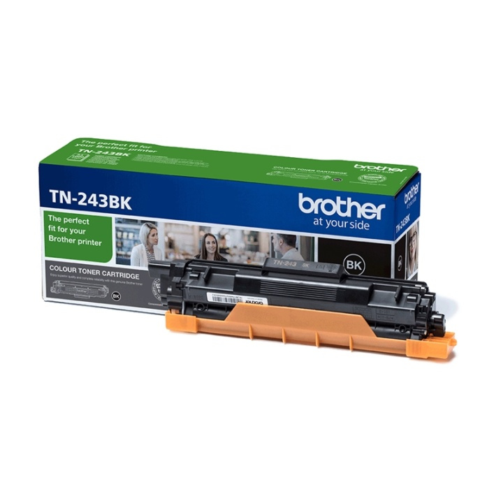 Brother TN-243BK Tonerkassett 1 styck Original Svart i gruppen DATORER & KRINGUTRUSTNING / Skrivare & Tillbehör / Bläck & Toner / Toner / Brother hos TP E-commerce Nordic AB (A15700)