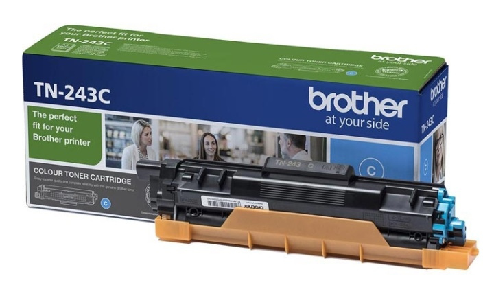 Brother TN-243C Tonerkassett 1 styck Original Cyan i gruppen DATORER & KRINGUTRUSTNING / Skrivare & Tillbehör / Bläck & Toner / Toner / Brother hos TP E-commerce Nordic AB (A15701)