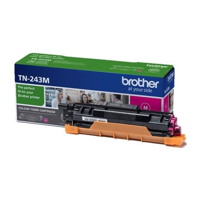 Brother TN-243M Tonerkassett 1 styck Original Magenta i gruppen DATORER & KRINGUTRUSTNING / Skrivare & Tillbehör / Bläck & Toner / Toner / Brother hos TP E-commerce Nordic AB (A15702)