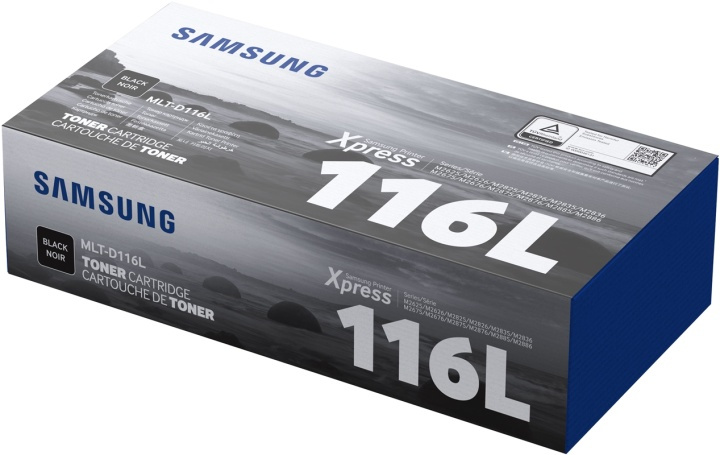 Samsung MLT-D116L Tonerkassett 1 styck Original Svart i gruppen DATORER & KRINGUTRUSTNING / Skrivare & Tillbehör / Bläck & Toner / Toner / Samsung hos TP E-commerce Nordic AB (A15827)