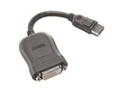 Lenovo 45J7915 videokabeladapter 0,2 m DVI-D DisplayPort i gruppen DATORER & KRINGUTRUSTNING / Datorkablar / DVI / Adaptrar hos TP E-commerce Nordic AB (A15988)