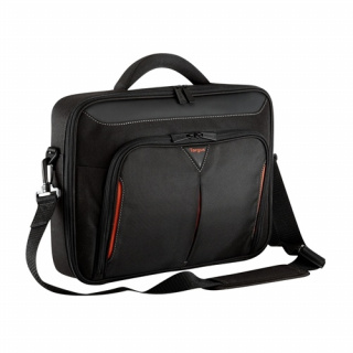 Targus Classic+ väskor bärbara datorer 39,6 cm (15.6") Portfölj Svart