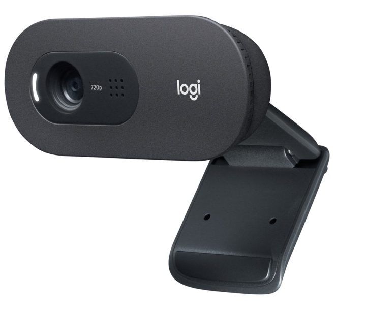 Logitech C505 webbkameror 1280 x 720 pixlar USB Svart i gruppen DATORER & KRINGUTRUSTNING / Datortillbehör / Webbkameror hos TP E-commerce Nordic AB (A16091)