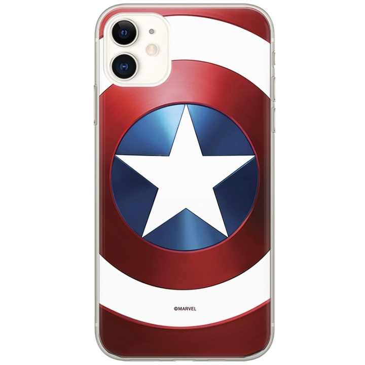 Marvel Mobilskal Captain America 025 iPhone 12/12 Pro i gruppen SMARTPHONE & SURFPLATTOR / Mobilskydd / Apple / iPhone 12/12 Pro / Skal hos TP E-commerce Nordic AB (A16196)