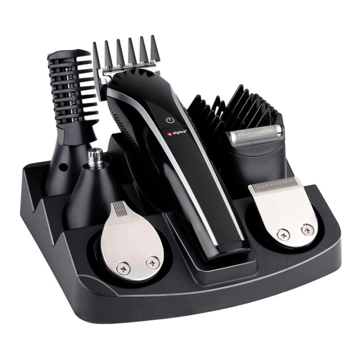 ALPINA Hårtrimmer 6In1 Svart i gruppen SKÖNHET & HÄLSA / Hår & Styling / Rakning & Trimning / Hårtrimmers hos TP E-commerce Nordic AB (A16388)