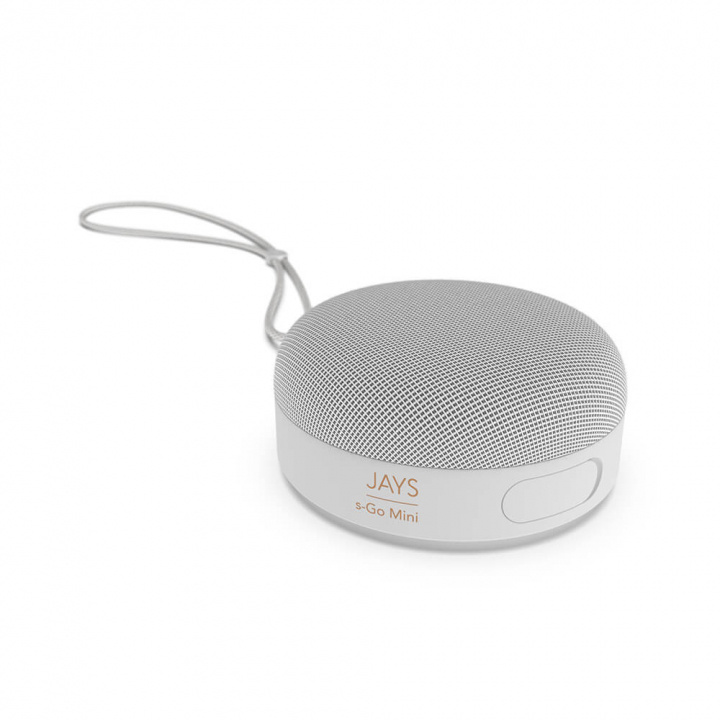 JAYS Högtalare s-Go Mini Vit i gruppen HEMELEKTRONIK / Ljud & Bild / Högtalare & Tillbehör / Bluetooth-högtalare / Bärbara högtalare hos TP E-commerce Nordic AB (A16445)