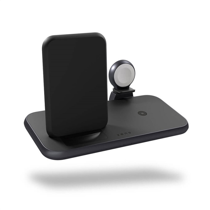 Zens 4in1 Laddare 10W inkl 45W USB-C PD Svart i gruppen SMARTPHONE & SURFPLATTOR / Laddare & Kablar / Trådlösa Qi laddare hos TP E-commerce Nordic AB (A16475)