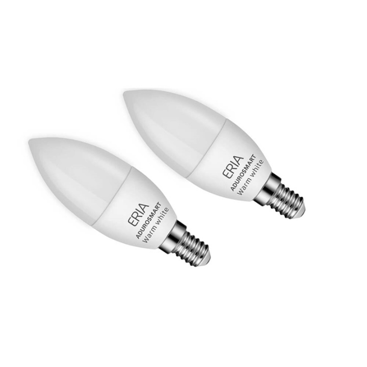 ADUROSMART Lampa E14 Varmvit Zigbee 2-pack i gruppen HEM, HUSHÅLL & TRÄDGÅRD / Smarta hem / Smart belysning hos TP E-commerce Nordic AB (A16508)