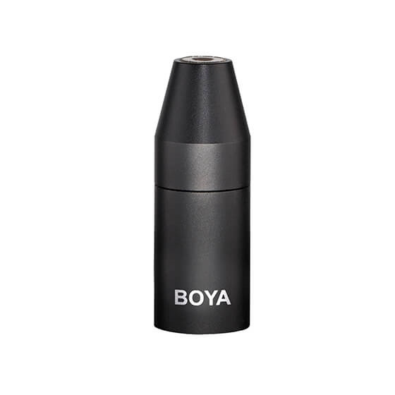 BOYA Mikrofonadapter 3.5mm - XLR 35C-XLR 3.5mm - XLR Hona - Hane i gruppen HEMELEKTRONIK / Ljud & Bild / Högtalare & Tillbehör / Tillbehör hos TP E-commerce Nordic AB (A16534)