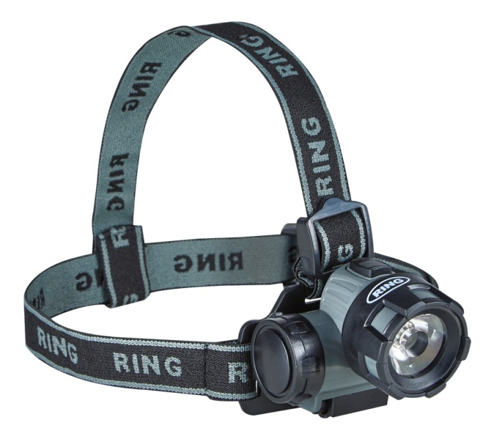 Ring Automotive Headlamp 50 lm standard with 3 x AAA i gruppen SPORT, FRITID & HOBBY / Ficklampor & Pannlampor / Pannlampor hos TP E-commerce Nordic AB (A16569)