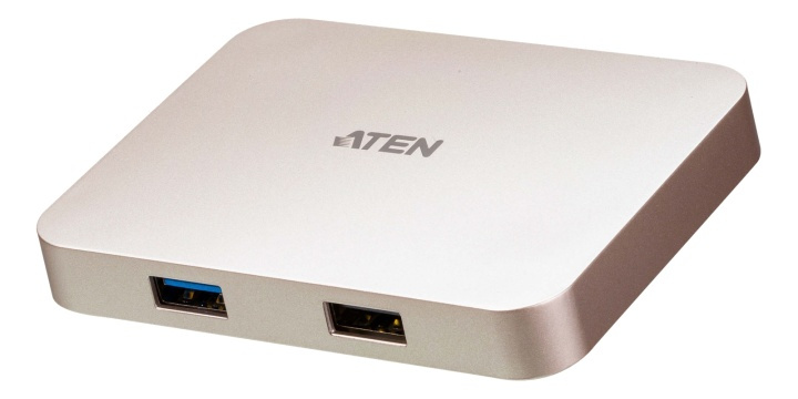 ATEN USB-C 4K Ultra Mini Dock - PD60W i gruppen DATORER & KRINGUTRUSTNING / Datortillbehör / USB-hubbar hos TP E-commerce Nordic AB (A16580)