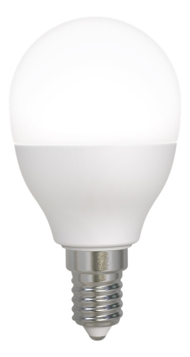 DELTACO SMART HOME LED-lampa, E14, G45, WiFI, 5W, dimbar, vit i gruppen HEMELEKTRONIK / Belysning / LED-lampor hos TP E-commerce Nordic AB (A16701)