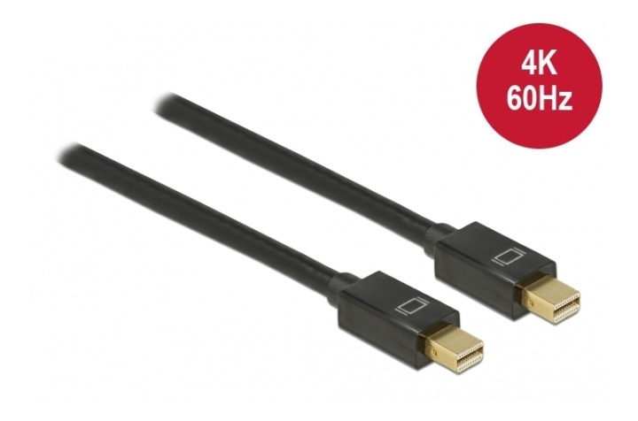 Delock Kabel Mini DisplayPort 1.2 Stecker > Mini DisplayPort Stecker 4 i gruppen DATORER & KRINGUTRUSTNING / Datorkablar / DisplayPort / Kablar hos TP E-commerce Nordic AB (A16824)
