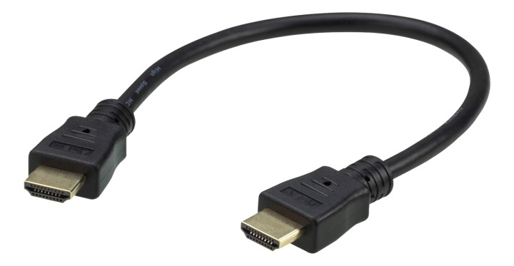 ATEN 0.3M HDMI 2.0 Cable M/M 30AWG Black i gruppen HEMELEKTRONIK / Kablar & Adaptrar / HDMI / Kablar hos TP E-commerce Nordic AB (A16830)